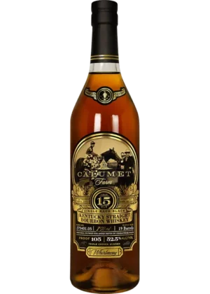 Calumet Farm Single Rack Black 15 Year Bourbon Whiskey